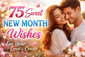 75 Sweet New Month Wishes for Your Love or Crush (Him or Her)