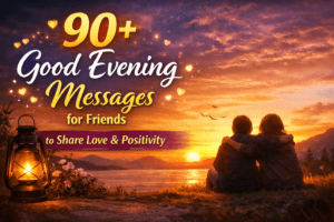 90+ Good Evening Message for Friends to Share Love & Positivity