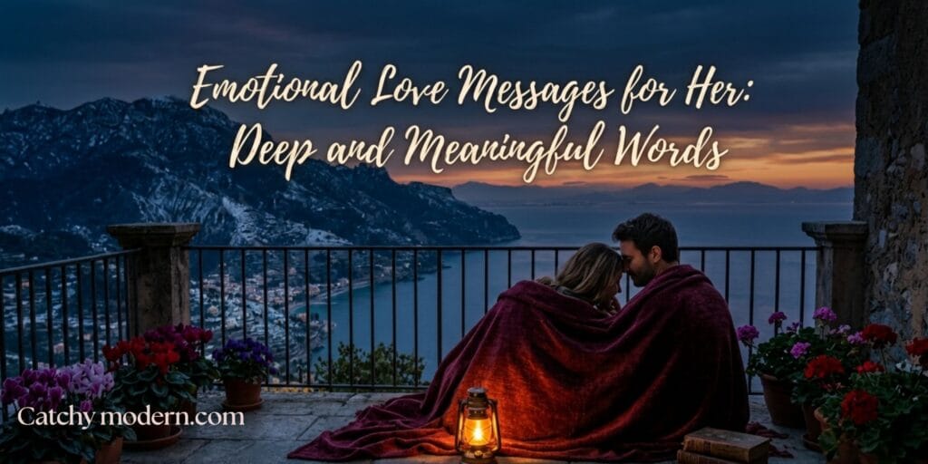 Emotional Love Messages for Her: Deep and Meaningful Words