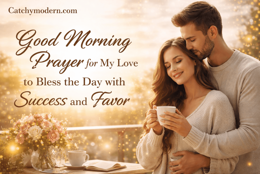 Good Morning Prayer for My Love to Bless the Day with Success and Favor