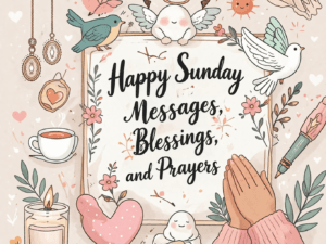 A Heartfelt Happy Sunday Message Filled with Blessings, Love, Peace, and Divine Grace
