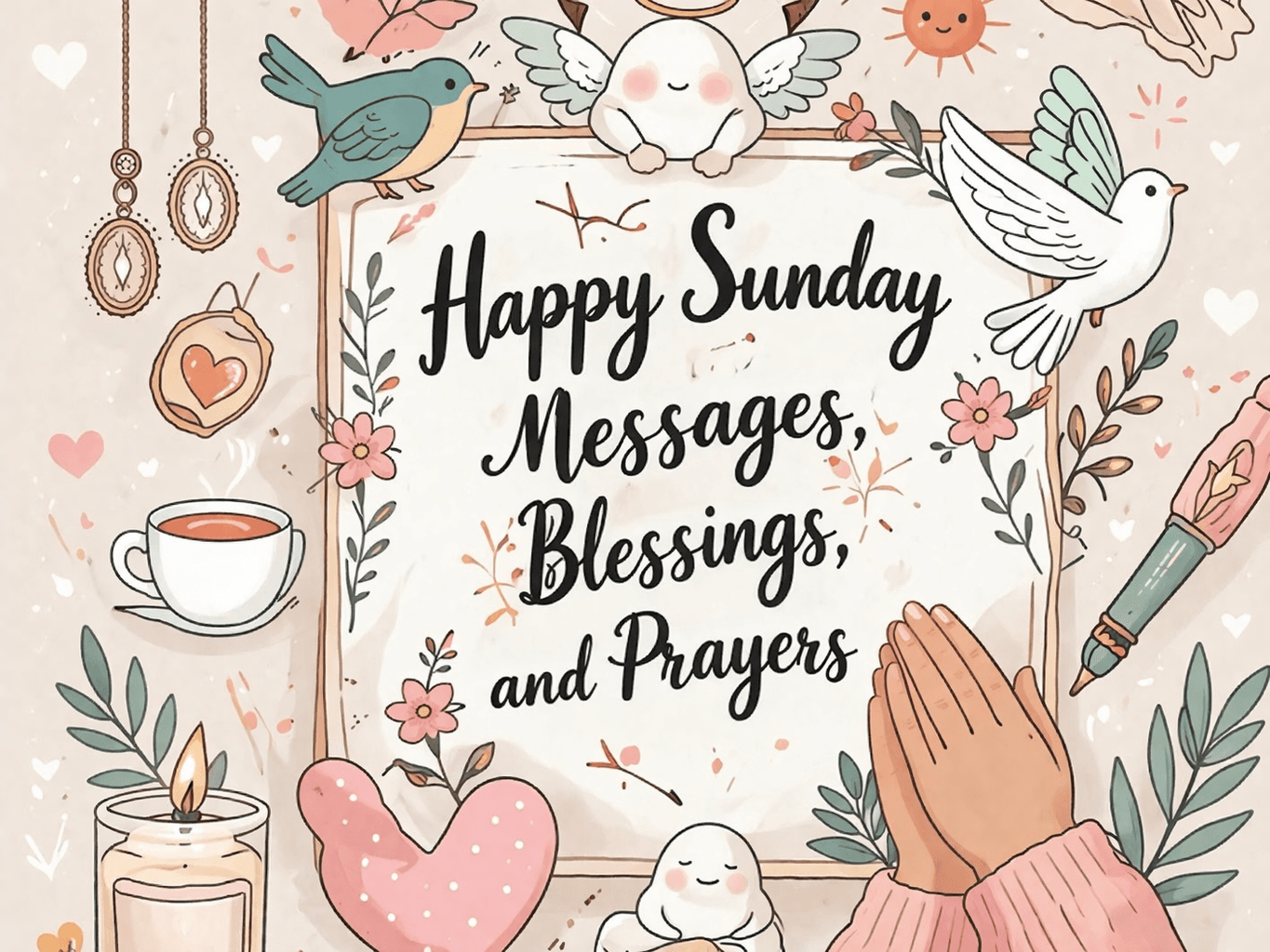 A Heartfelt Happy Sunday Message Filled with Blessings, Love, Peace, and Divine Grace