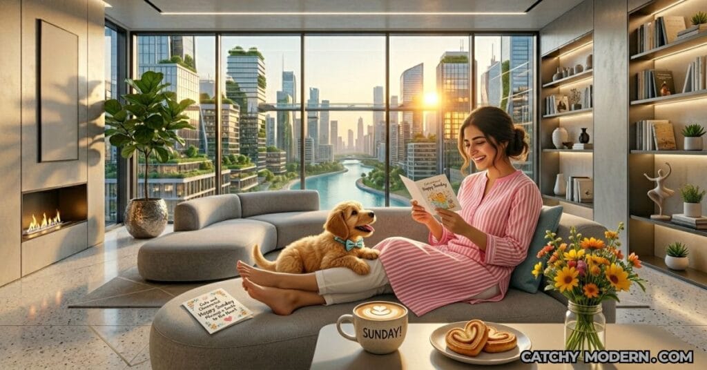 Cute and Cheerful Happy Sunday Message to Bring a Smile to the Heart