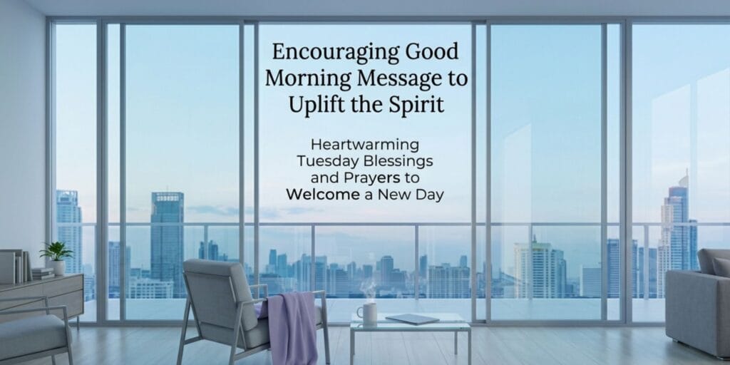 Encouraging Good Morning Message to Uplift the Spirit