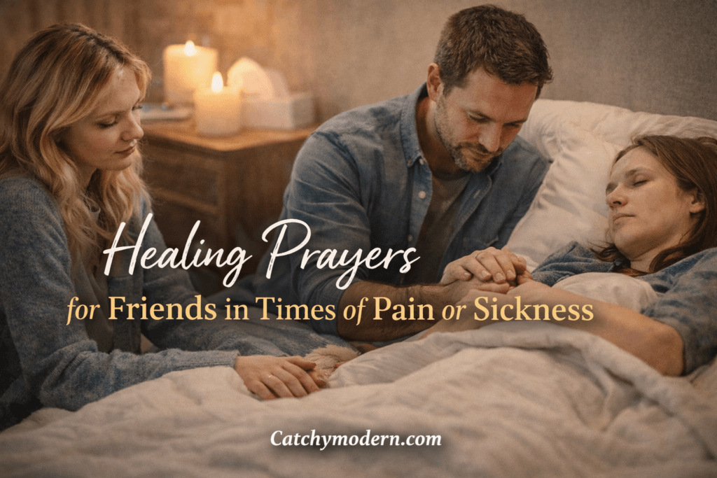 Healing Prayers for Friends in Times of Pain or Sickness