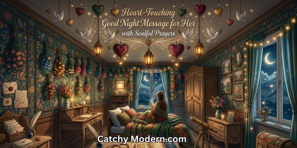 Heart-Touching Good Night Message for Her with Soulful Prayers