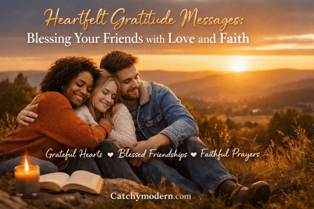 Heartfelt Gratitude Messages: Blessing Your Friends with Love and Faith