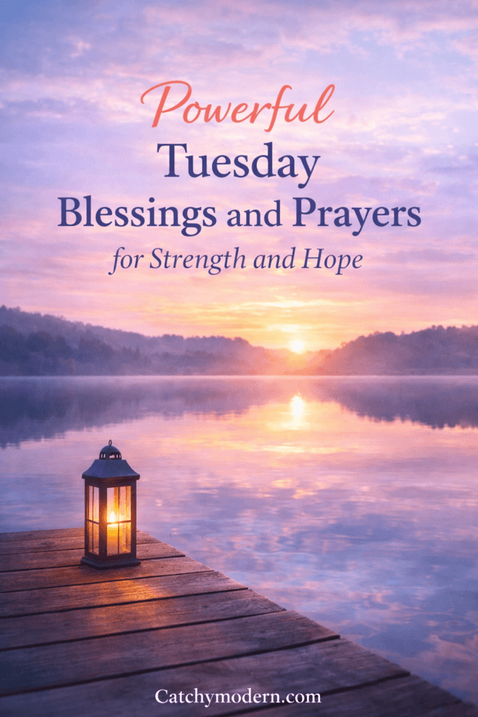 Powerful Tuesday Blessings and Prayers for Strength and Hope