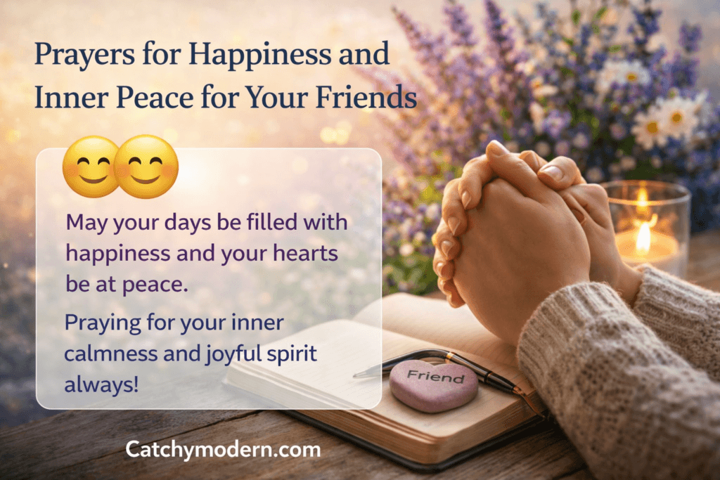 Prayers for Happiness and Inner Peace for Your Friends
